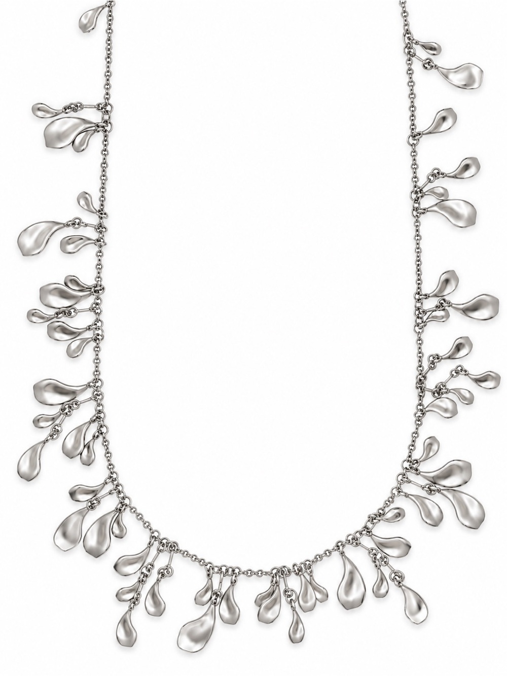 Kendra Scott Bella Long Necklace In Silver